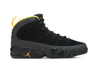 Jordan 9 Retro ‘Dark Charcoal University Gold’