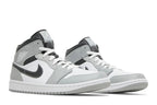 Jordan 1 Mid 'Light Smoke Grey'