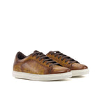 Riviera Sneaker — Cognac Patina