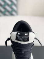 Amiri MA-1 Sneaker – Grey Suede, Black & White