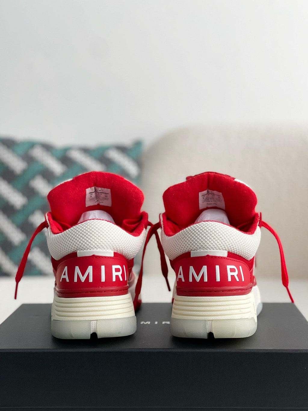 Amiri MA-1 Sneaker – Red & White