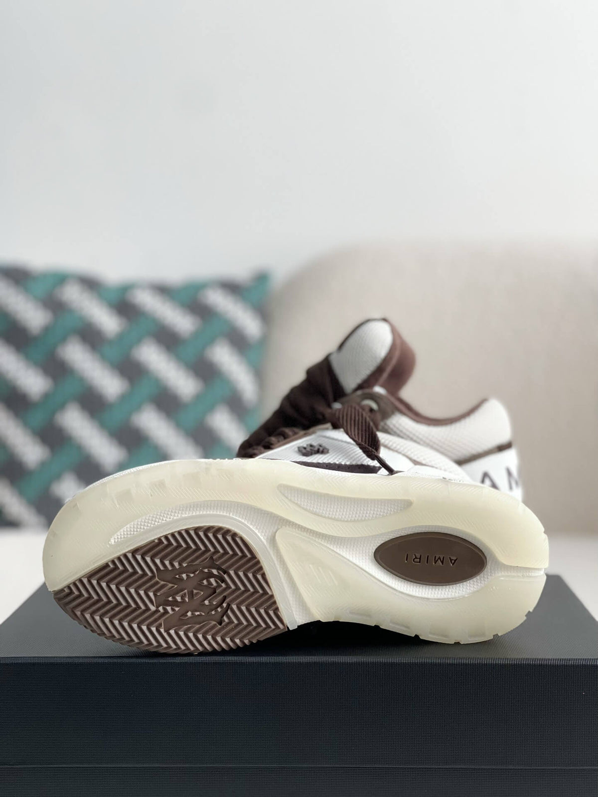 Amiri MA-1 Sneaker – Brown & White