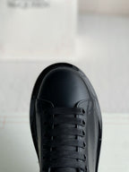 Alexander McQueen Oversized Black Gold Sneakers