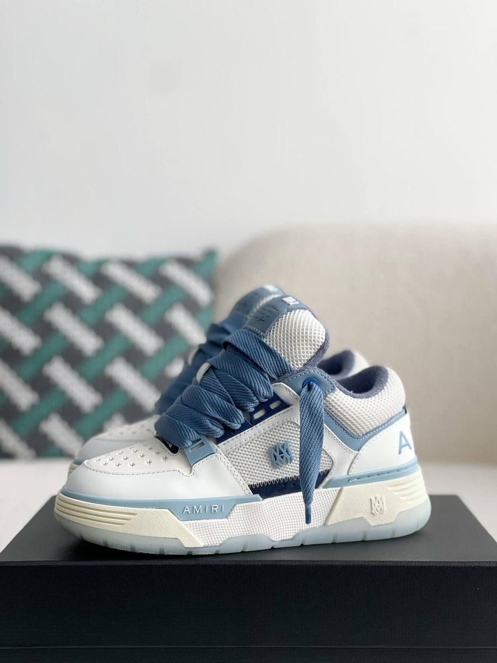 Amiri MA-1 Sneaker – Blue, White & Grey