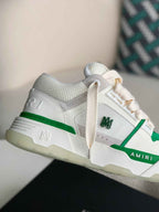 Amiri MA-1 Sneaker – White, Green & Bone