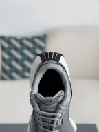 Balenciaga Men's Stapler Sneaker in Grey/ Silver/ Black/ White