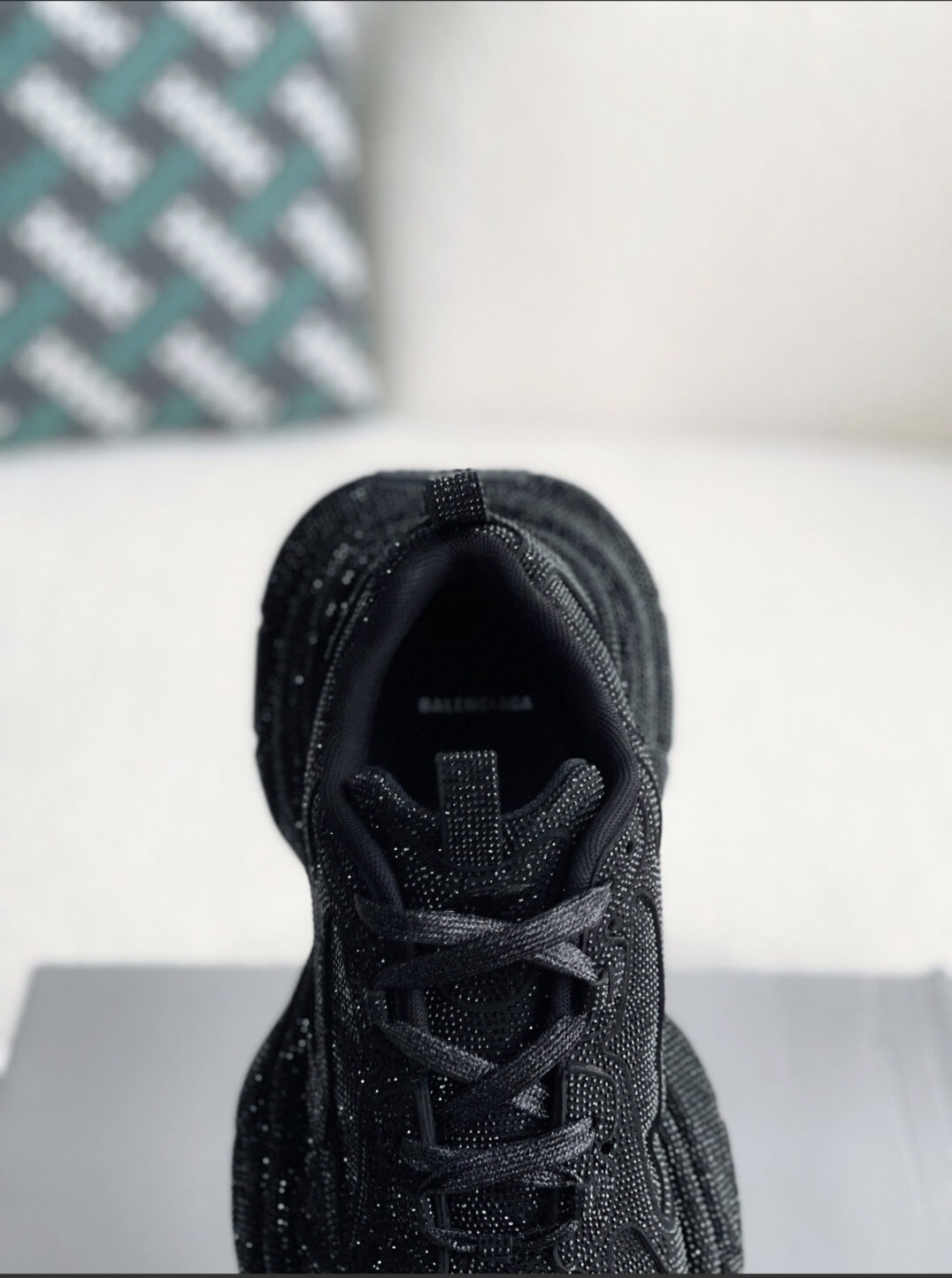 Balenciaga 3XL Sneaker Rhinestone – Full Black