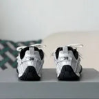 Balenciaga Radar Gradient Lines Sneaker – Silver, White & Blue