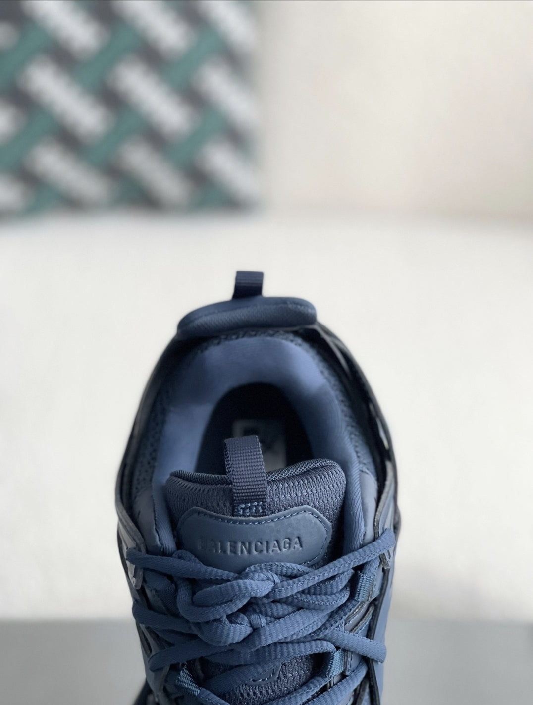 Balenciaga Track Sneaker LED – Marine Blue / Navy