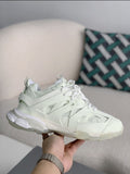 Balenciaga Track Sneaker – Triple White / Chalk