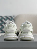 Balenciaga Track Sneaker – Triple White / Chalk