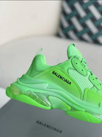 Balenciaga Triple S Sneaker Clear Sole – Neon Green