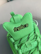 Balenciaga Triple S Sneaker Clear Sole – Neon Green