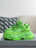 Balenciaga Triple S Sneaker Clear Sole – Neon Green