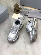Balenciaga Jet Sneaker – Eggshell & Grey