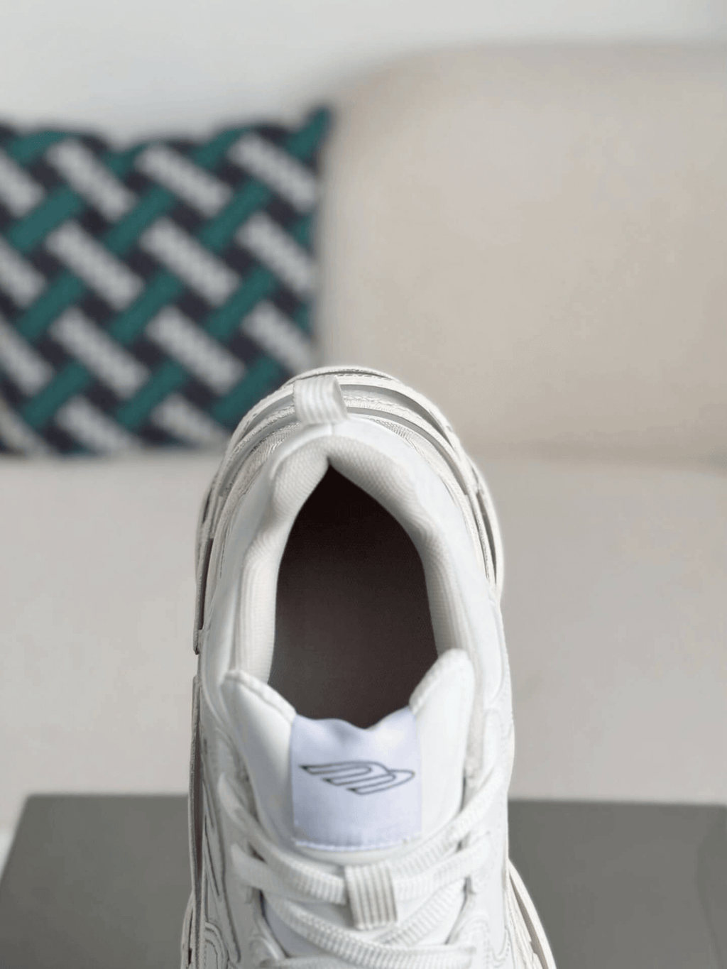 Balenciaga Triple S Sneaker – Triple White Leather & Mesh