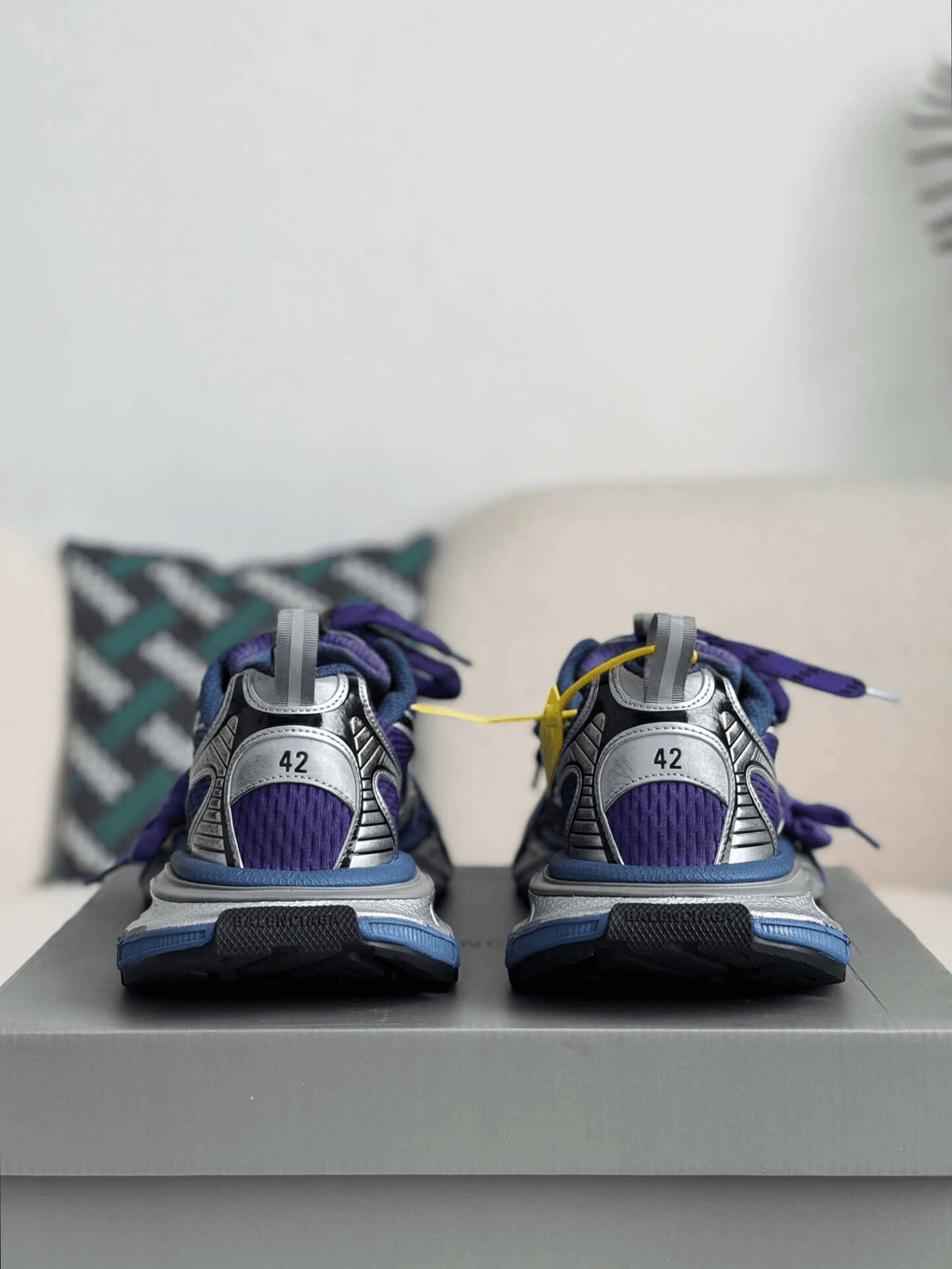 Balenciaga 3XL Sneaker – Purple, Silver & Blue