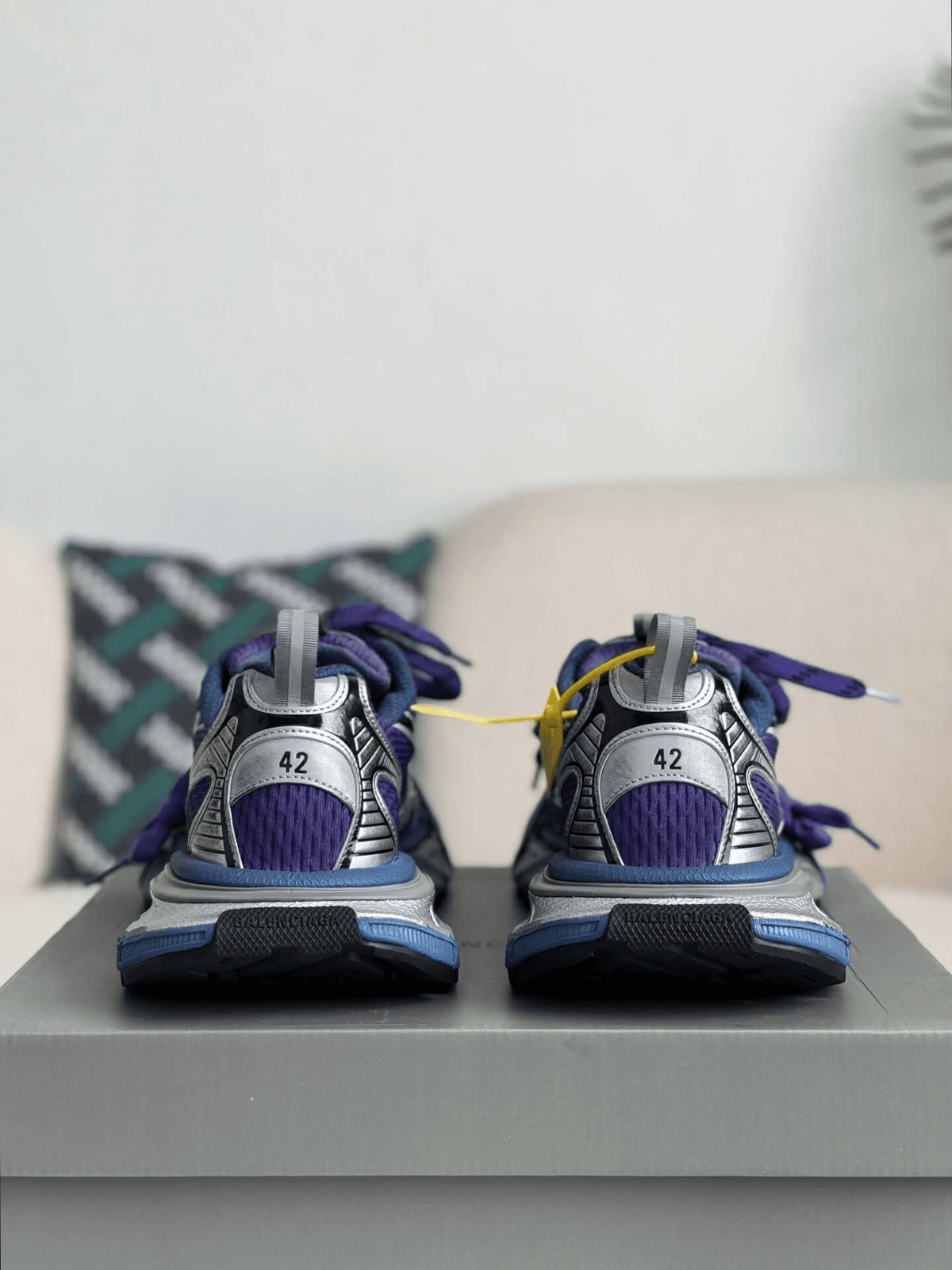 Balenciaga 3XL Sneaker – Purple, Silver & Blue
