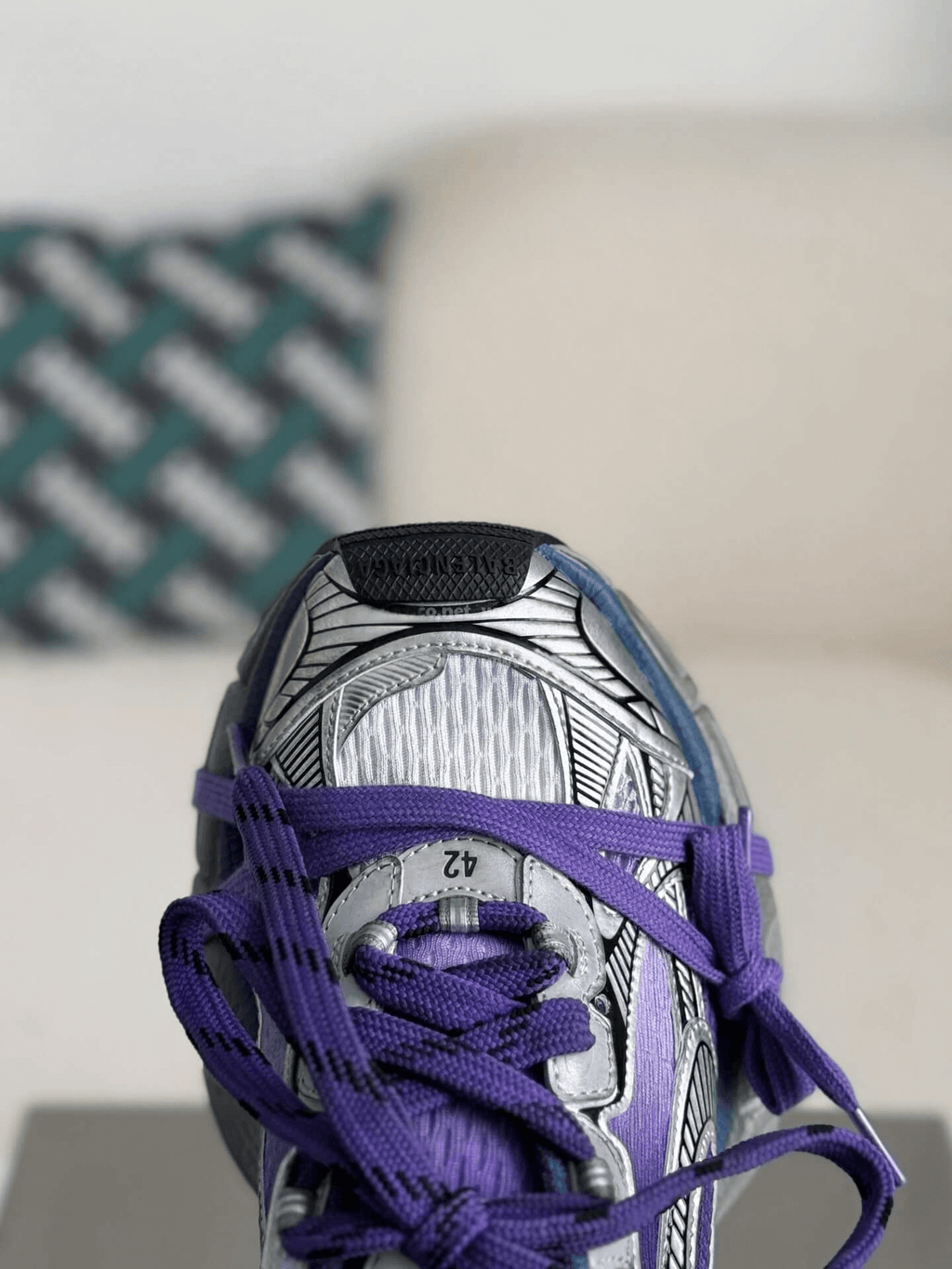 Balenciaga 3XL Sneaker – Purple, Silver & Blue