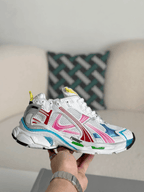 Balenciaga Runner Sneaker – Multi-Color White, Pink & Blue