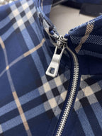 Burberry Check Technical Jersey Tracksuit Navy