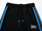 Burberry Duck Logo Striped Side Band Technical Tracksuit Black