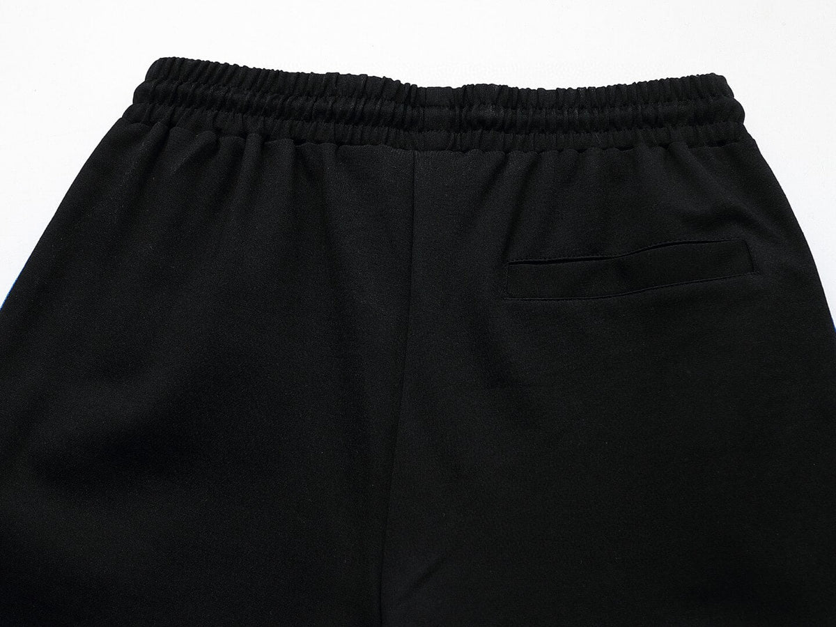 Burberry Duck Logo Striped Side Band Technical Tracksuit Black