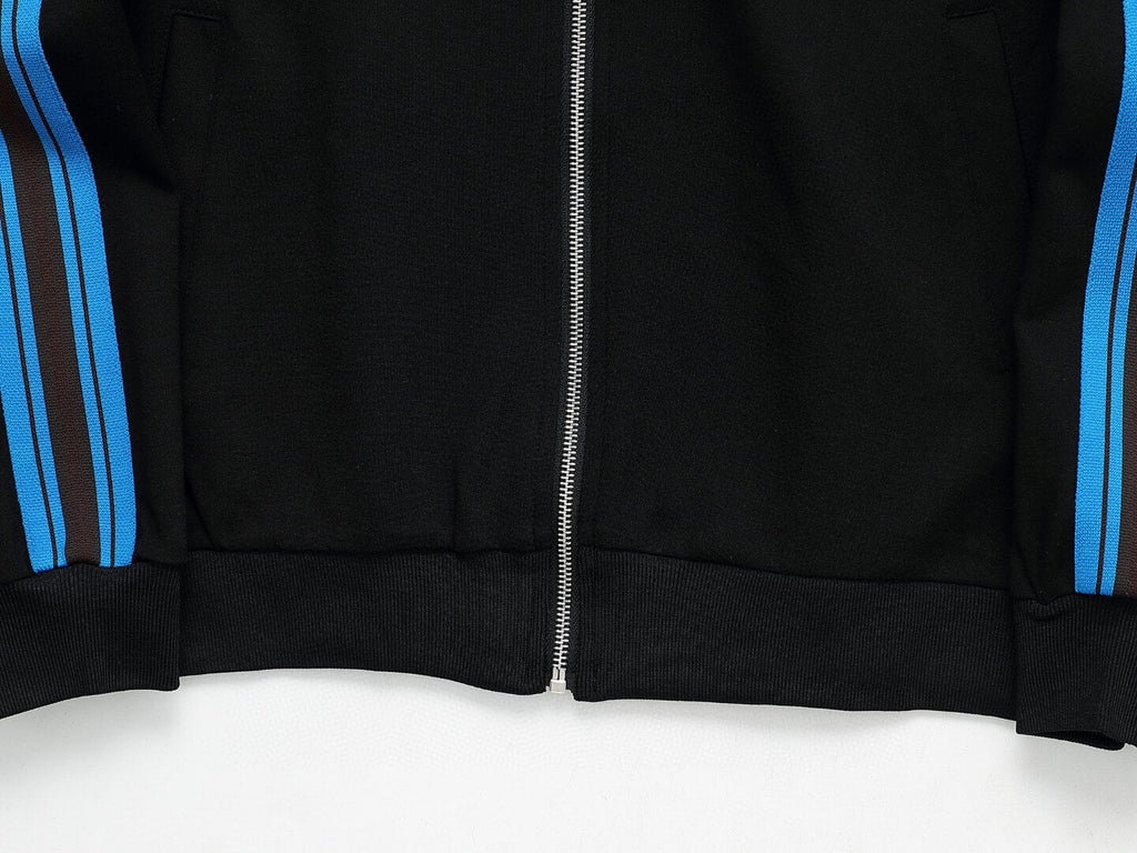 Burberry Duck Logo Striped Side Band Technical Tracksuit Black