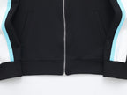 Casablanca Piqué Tracksuit Set - White & Black Tennis Knit Zip Jacket & Pants