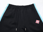 Casablanca Piqué Tracksuit Set - White & Black Tennis Knit Zip Jacket & Pants
