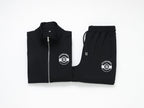 Dolce & Gabbana Circular DG Crest Logo Technical Jersey Tracksuit Black