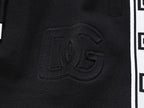 Dolce & Gabbana DG Logo Side Band Technical Jersey Tracksuit Black/White