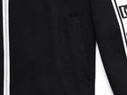 Dolce & Gabbana DG Logo Side Band Technical Jersey Tracksuit Black/White