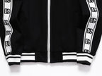 Dolce & Gabbana DG Logo Side Band Technical Jersey Tracksuit Black/White