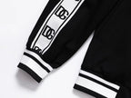 Dolce & Gabbana DG Logo Side Band Technical Jersey Tracksuit Black/White