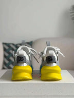 Dolce & Gabbana Airmaster Sneaker – White, Silver & Gradient Sole