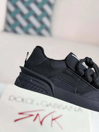 Dolce & Gabbana Space Sneaker – All-Black Technical Mesh