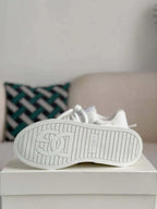 Dolce & Gabbana Space Sneaker – All-White Technical Mesh & Leather