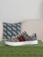 Gucci Ace Sneaker GG Supreme Canvas Web Stripe Low Top