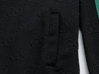 Gucci GG Monogram Embossed Tracksuit Black Web Stripe