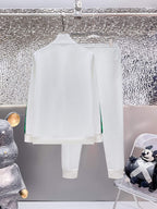 Gucci Interlocking G Gucci 1921 Technical Jersey Tracksuit White