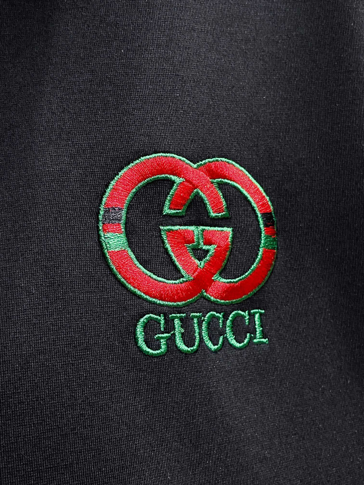 Gucci Round Interlocking G Technical Jersey Tracksuit Black