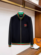 Gucci Round Interlocking G Technical Jersey Tracksuit Black