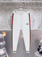 Gucci Web Stripe Technical Jersey Tracksuit White