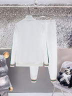 Gucci Web Stripe Technical Jersey Tracksuit White