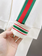 Gucci Web Stripe Technical Jersey Tracksuit White