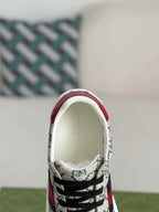 Gucci Ace Sneaker – Beige & Blue GG Supreme Canvas