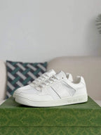 Gucci Mac80 Sneaker – All-White Leather & Mesh
