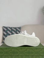 Gucci Mac80 Sneaker – All-White Leather & Mesh