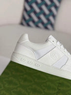 Gucci Mac80 Sneaker – All-White Leather & Mesh